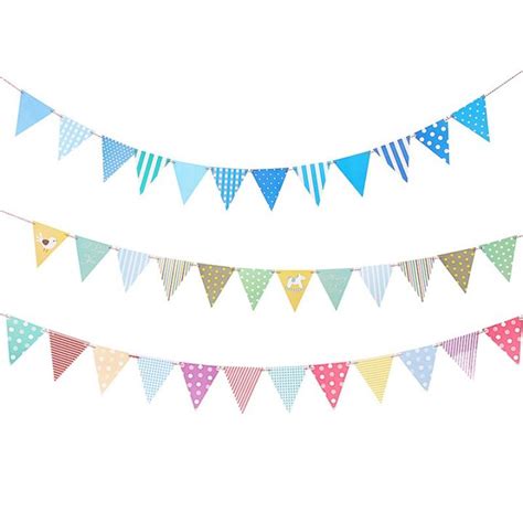 250 cm Fiesta Banderitas Outdoor Party Supply Flag Banner .